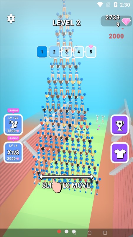 啦啦队长跑3d游戏
