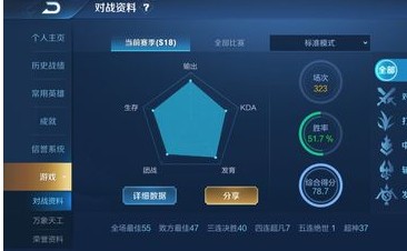 王者荣耀elo值查询器