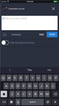 amaroq for mastodon