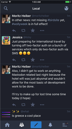 amaroq for mastodon