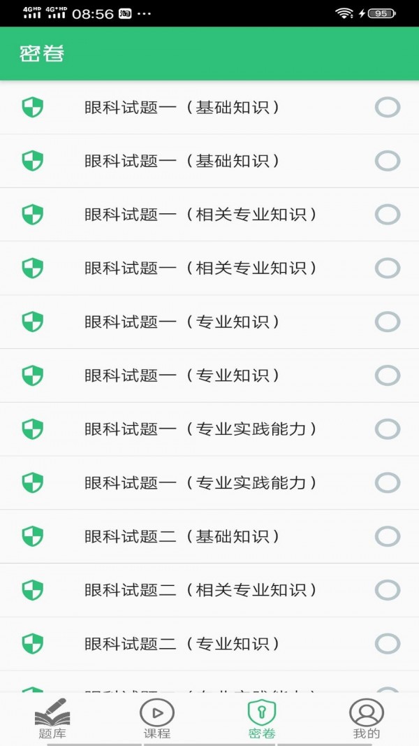 眼科学主治医师