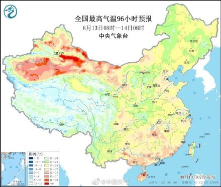 全国末伏热力地图