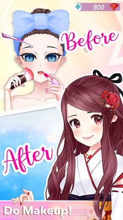 动漫女孩换装改造游戏官方版