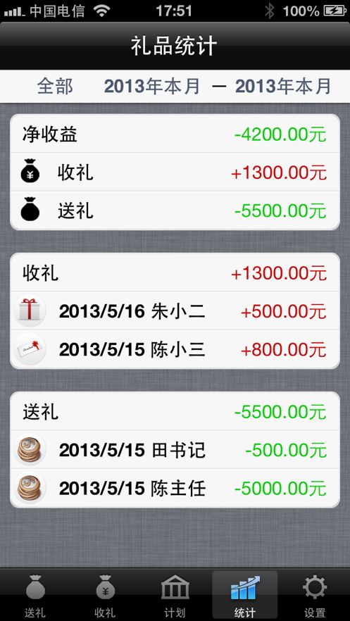 送礼管家app