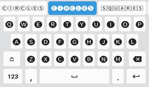 fonts emoji keyboard (字体表情符号输入法)