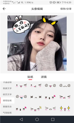 萌猪头像