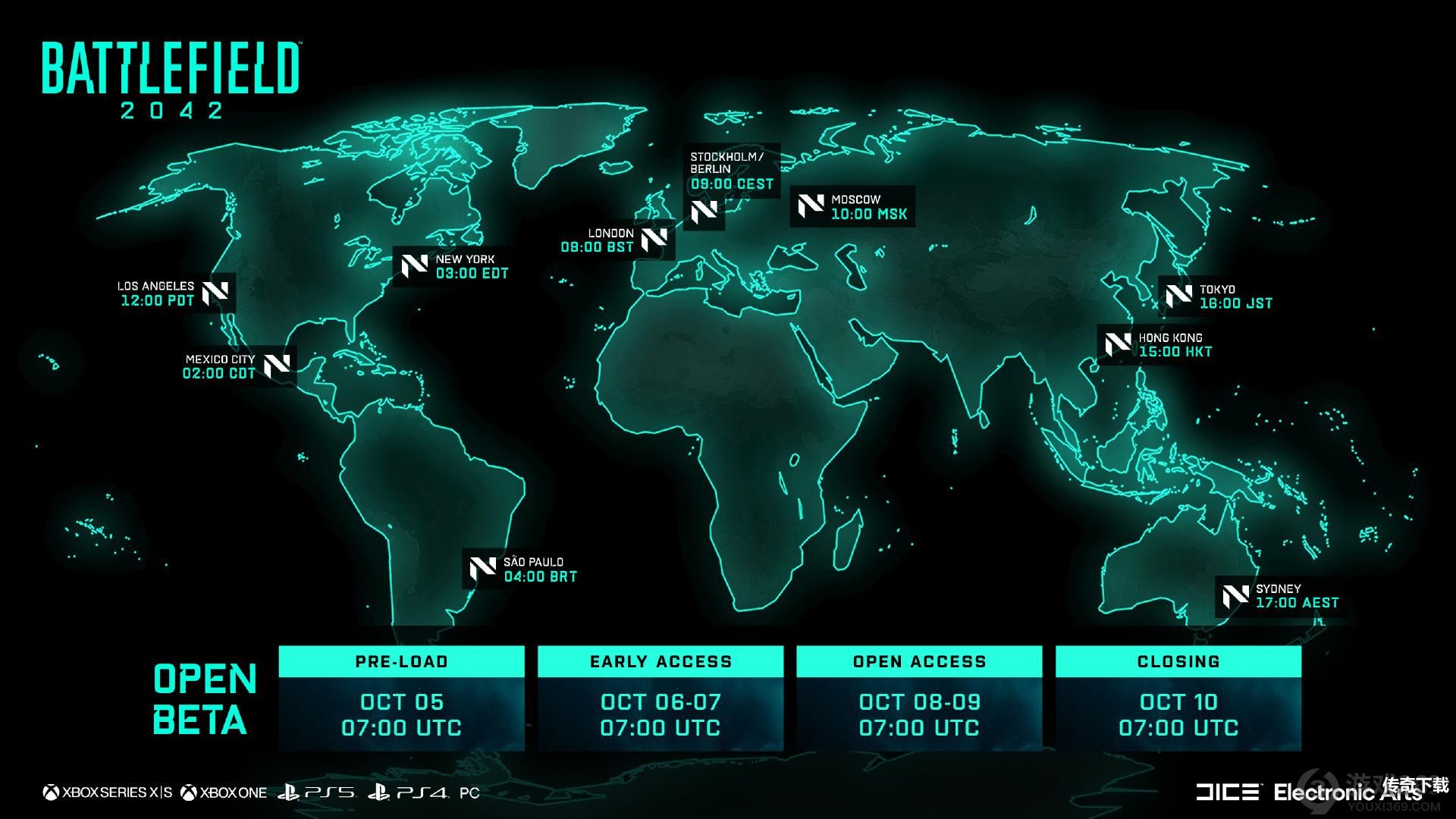 《战地2042》10月6日开启beta公测