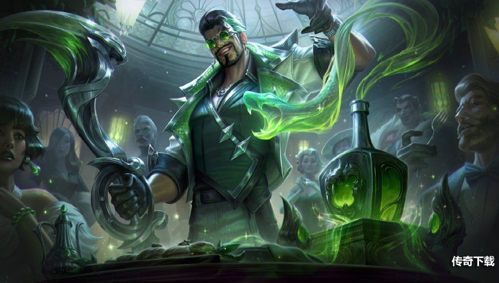 英雄联盟执事皮肤高清原画 英雄联盟执事皮肤图预览