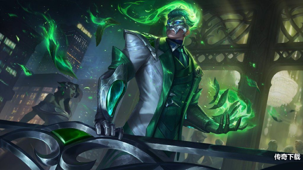 英雄联盟执事皮肤高清原画 英雄联盟执事皮肤图预览