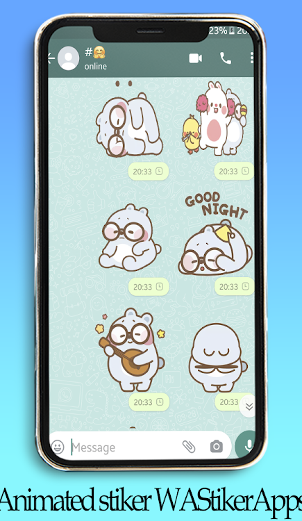 tonton小朋友动画贴纸