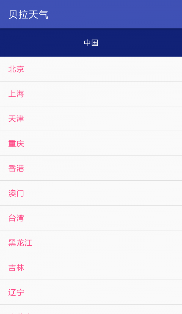 贝拉天气预报