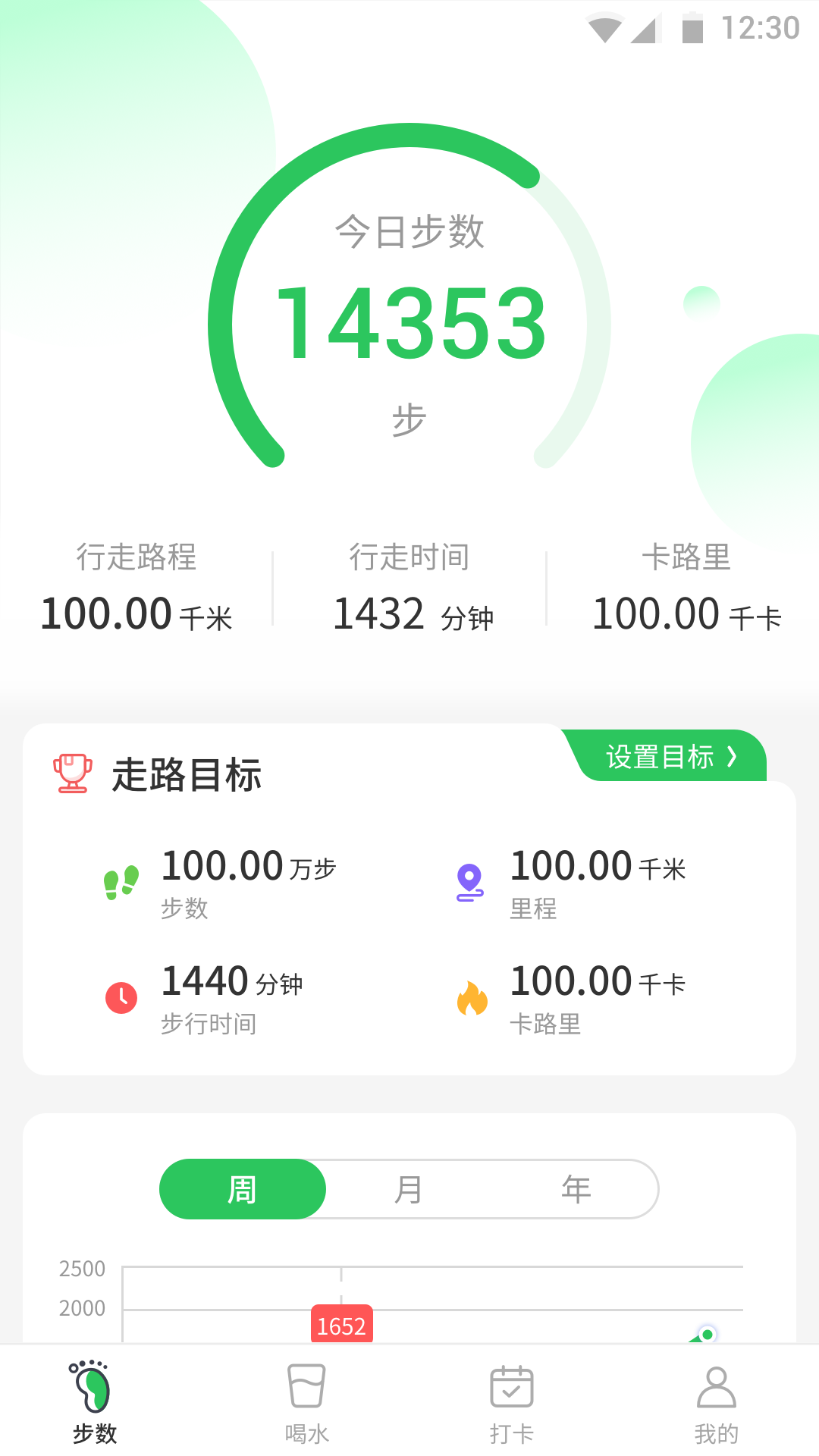 坚果计步