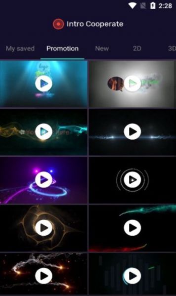 intro video app