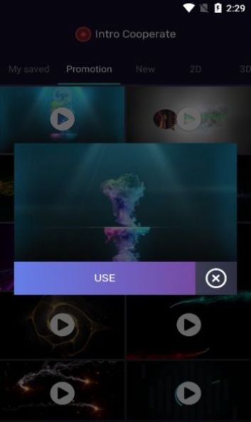 intro video app