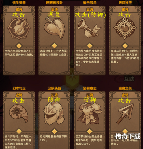 剑与远征深渊迷宫遗物怎么选 剑与远征深渊迷宫遗物选择建议2022