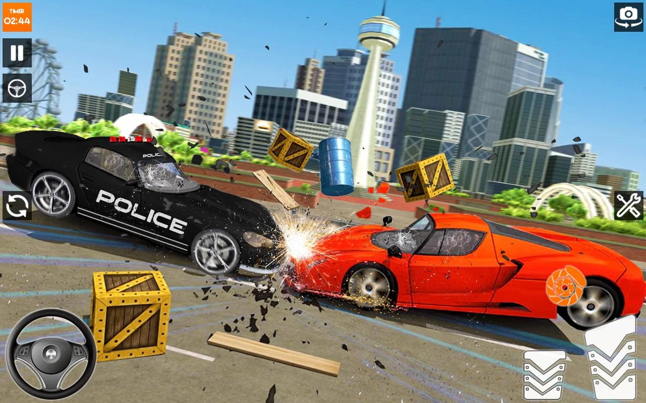 警车车祸模拟器游免费安卓版 v1.0.5
