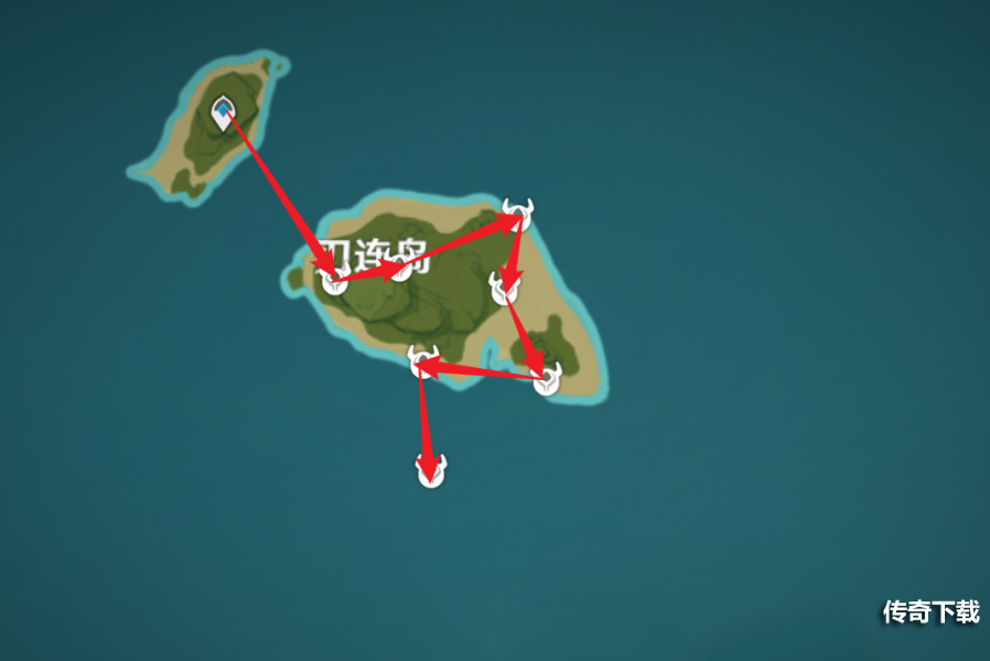 原神刀镡收集路线图 原神八重神子突破材料刀镡收集路线图