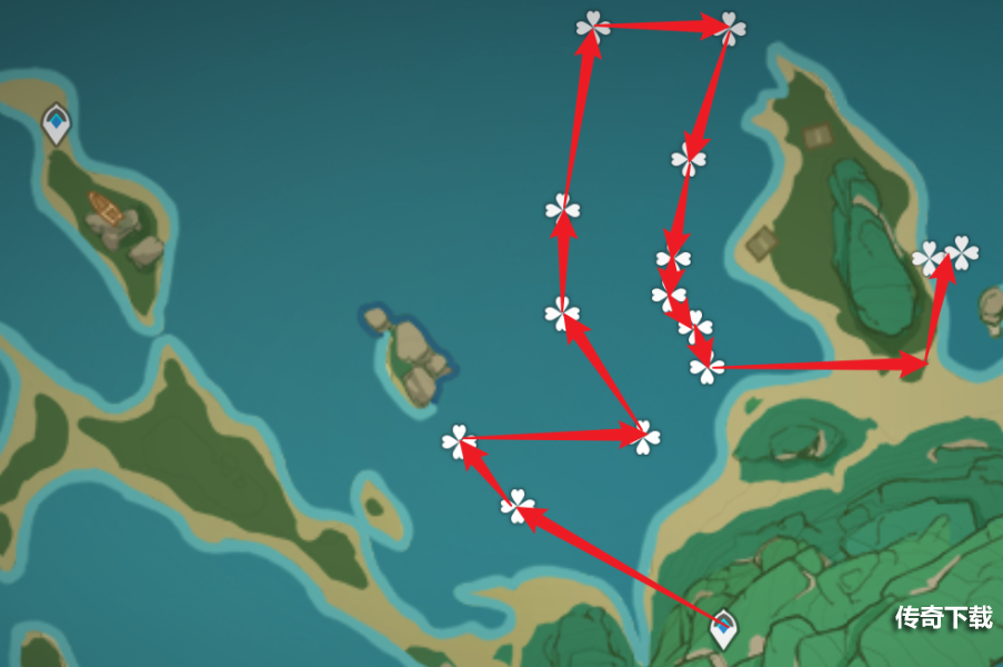 原神八重神子突破材料在哪采集 原神海灵芝采集路线图