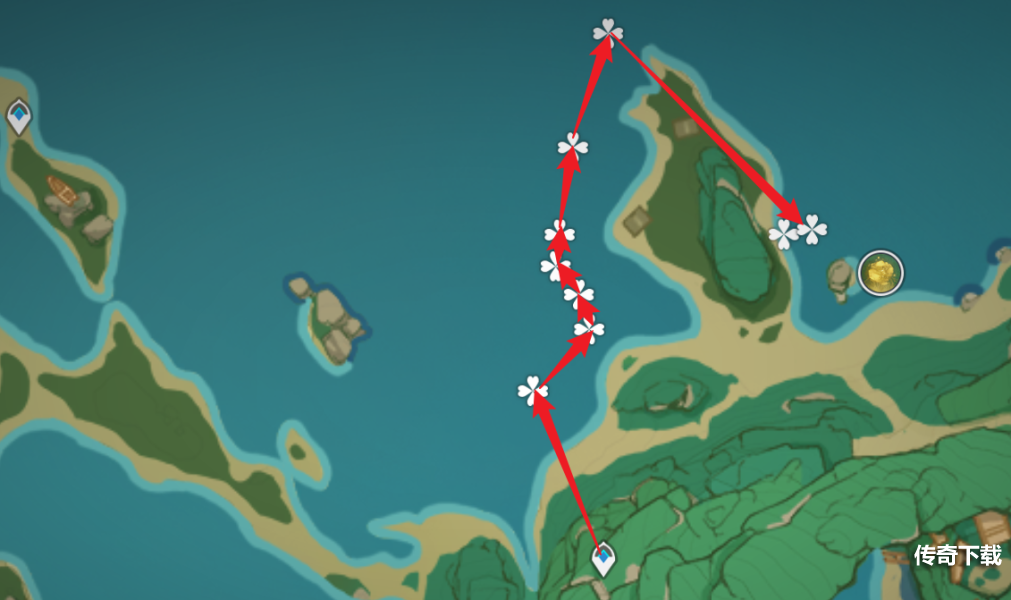 原神八重神子突破材料在哪采集 原神海灵芝采集路线图
