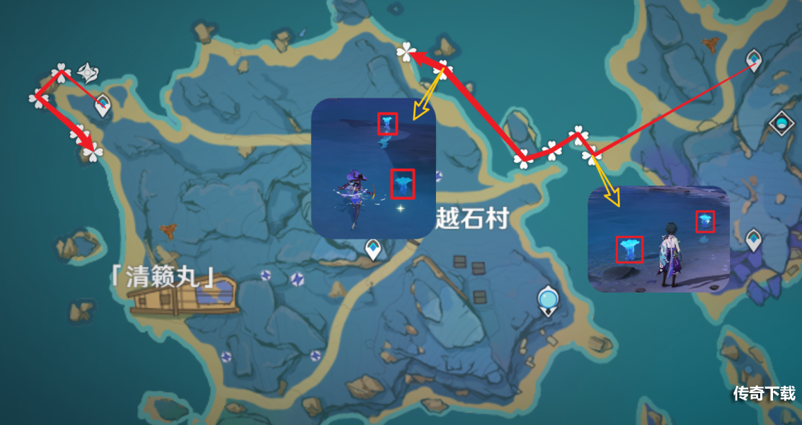 原神八重神子突破材料在哪采集 原神海灵芝采集路线图