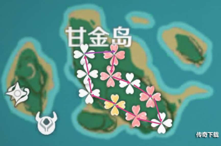 原神梦见木哪里多 原神梦见木砍伐路线图