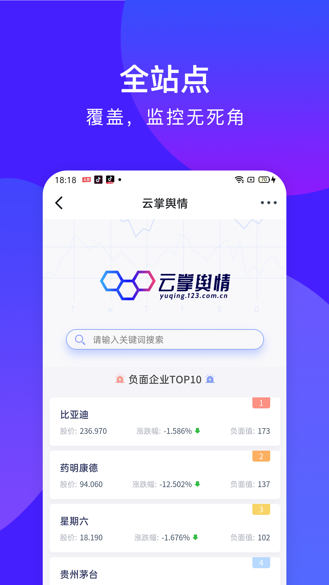云掌舆情信息app手机版 v1.0.1