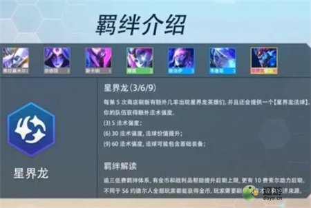金铲铲之战s7星界龙羁绊解读