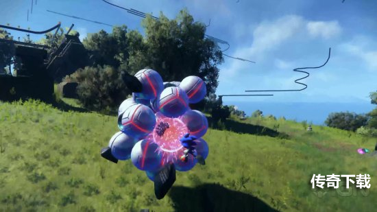 《索尼克未知边境》最新战斗演示 各类敌人和战斗特效