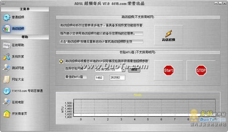 adsl超频奇兵  绿色版